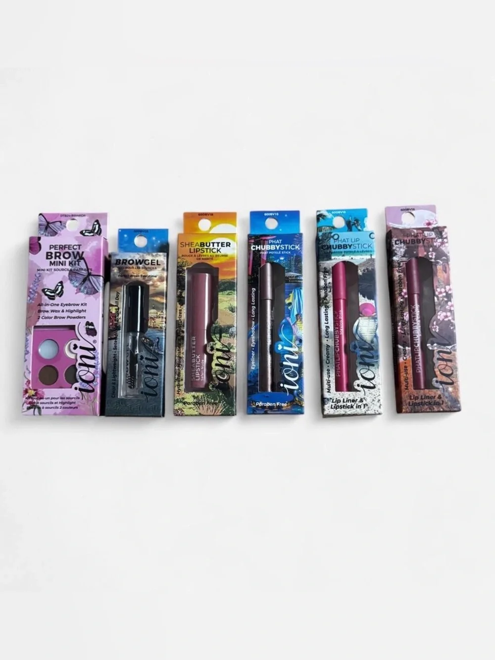 Brow and lip products